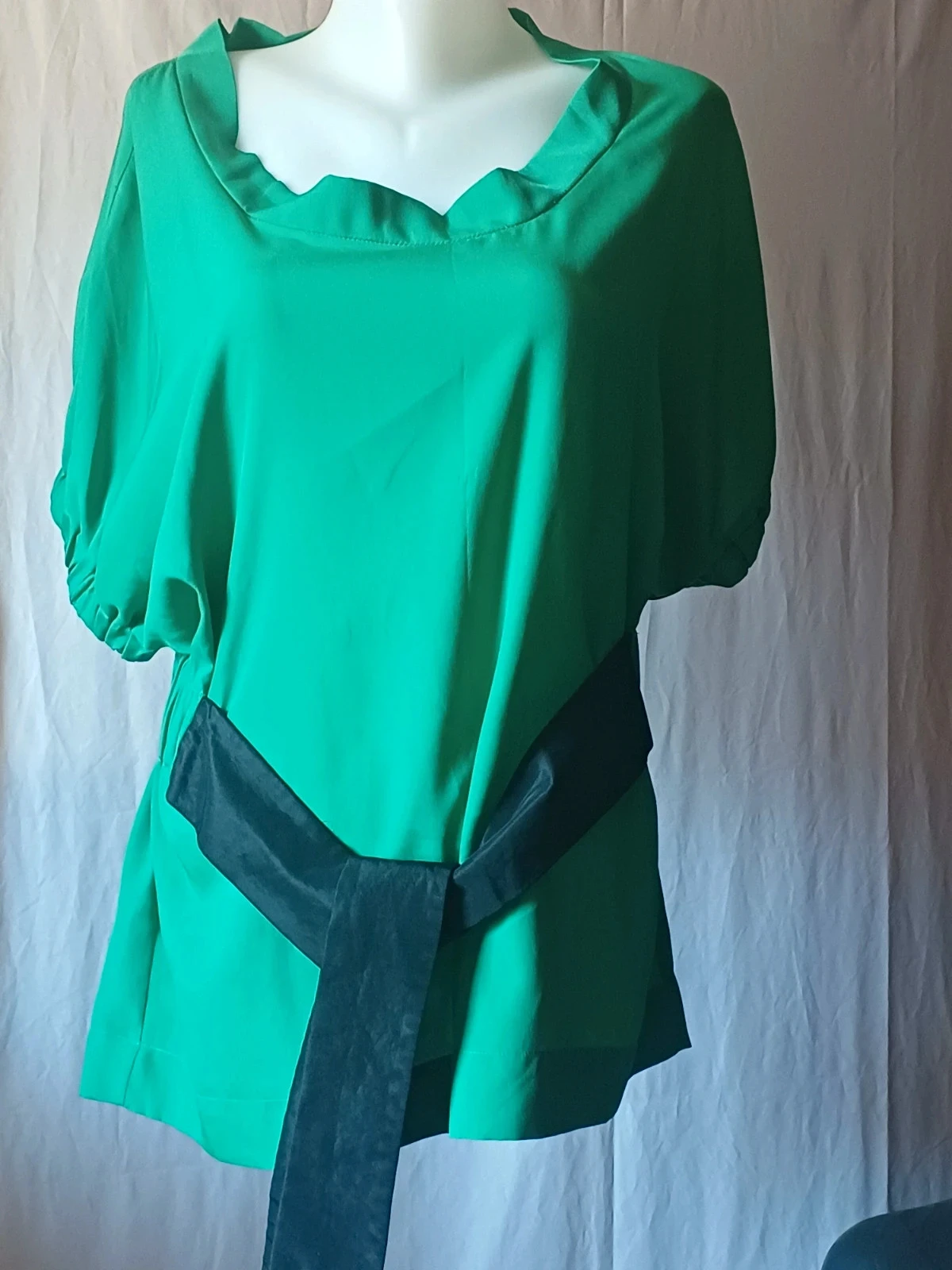 Blouse verte zara taille L